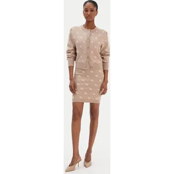 Dámský svetr Guess Kardigan W4BR0D Z3JD2 Béžová Regular Fit XL