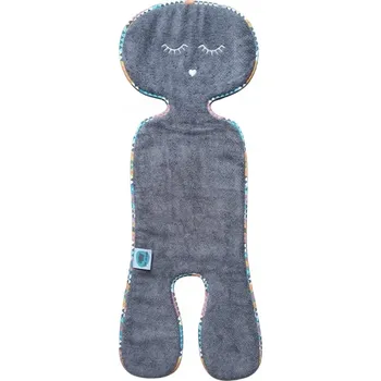 Příslušenství pro přepravu dětí Vložka do autosedačky Pink No More 0-18 kg, šedá barva