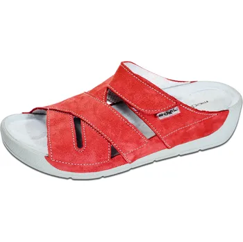 Dámská zdravotní obuv Pantofle DENISA zdravotní obuv dámská červená Medistyle 40 (DOPRODEJ- nemusí být všechny velikosti.)