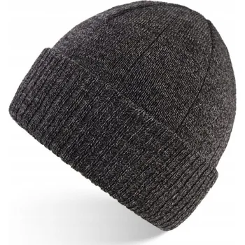 Čepice Paolo Peruzzi zimní čepice beanie šedá, univerzální velikost