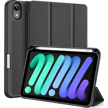 Náhradní kryt pro mobilní telefon Kryt Dux Ducis Case Domo Foldable With Pencil Storage iPad Mini 7/6 black