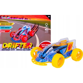 autíčko Hračka Auto na dálkové ovládání, barevné průhledné auto