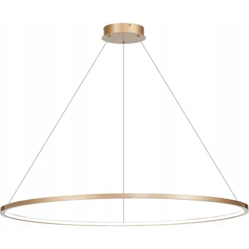 Závěsné svítidlo zlatý kruh 120 cm Saturno LED 65W Milagro