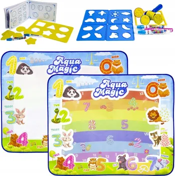 Hrací deka Vzdělávací vodní vodní podložka na kreslení/malování