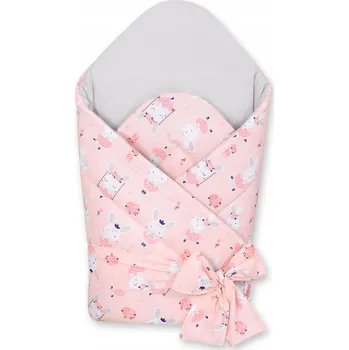 Zavinovačka Zavinovačka pro miminka s vázáním 2v1, vyztužená i měkká - králíčci baletky