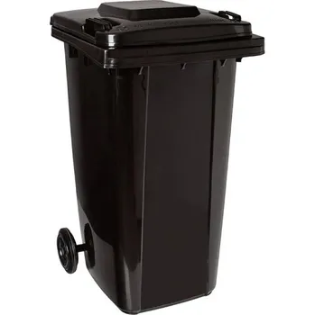 Popelnice Popelnice 240 l, plastová černá - MAR-POL, , ,