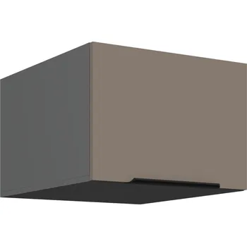 Kuchyňská skříňka 50 NAGU-36 1F, Horní kuchyňská skříňka o hloubce 57 cm, Aria sandgrau/antracit