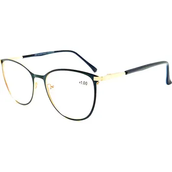 Brýle na čtení Dioptrické brýle V3104/ +3,00 dark green