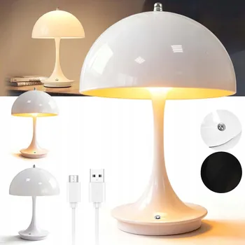 Lampička MODERNÍ LED LAMPA STOLNÍ NOČNÍ NA STŮL DOTYKOVÁ USB NA PSACÍ STŮL