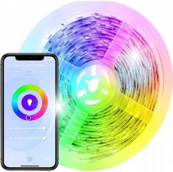 LED páska LED PÁSEK WIFI RGBW OVLÁDANÝ TELEFONEM 230V DÁLKOVÝ OVLADAČ