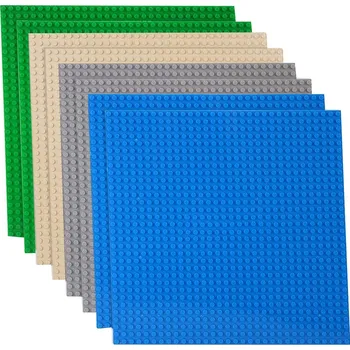 ostatní stavebnice 8 KUSŮ Stavební deska pro kostky city classic podložka 4 Čtyři barvy