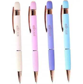 Modré Gelová propiska Strigo