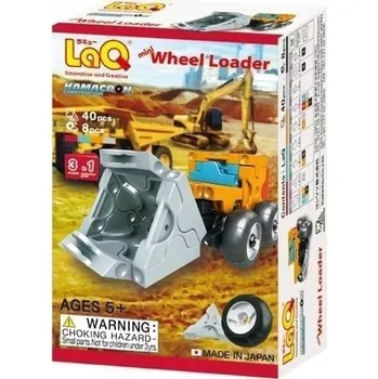 ostatní stavebnice LaQ Hamacron Constructor Mini kolový nakladač 4 8 dílů stavebních Stavebnice