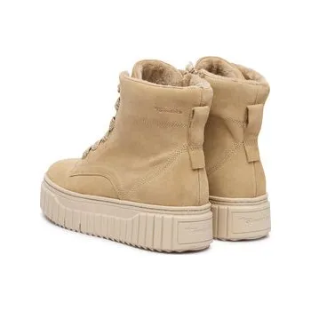 Dámská zimní obuv Tamaris Dámské Kotníkové Boty TAMARIS-1-25267-45 400 BÉŽOVÁ vícebarevná