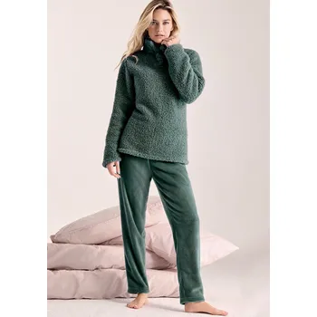 Dámské pyžamo Dásmký komplet Infiore 653016 L Petrolejová