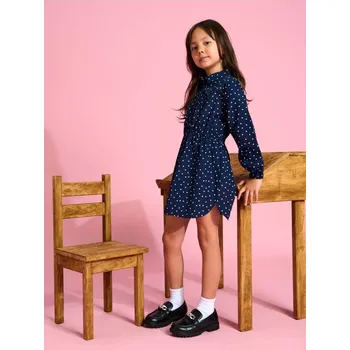 Dámské šaty Sinsay - Košilové šaty - námořnická modrá - 598AV-59X - 598AV-59X-134-1