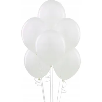 Balónek Latexové balónky pastelově bílé 25x37cm 25 Ks