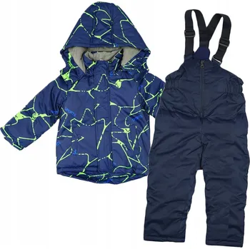 Kojenecká kombinéza ZIMNÍ KOMBINÉZA 2dílná SPORTS granátová z.line vel.98