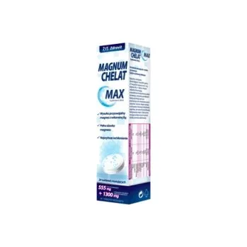 Doplněk stravy Zdrovit Magnum Chelat Max hořčík šumivé tablety 20 ks