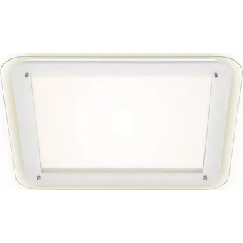 Stropní Svítidlo Briloner čtvercová 52 x 5 cm bílá