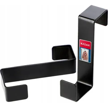 Věšák Háček bez vrtání Kadax , černý