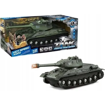 autíčko Tank T-34 Maskáčový Jezdící s pohonem 4WD a zvukovými a světelnými efekty