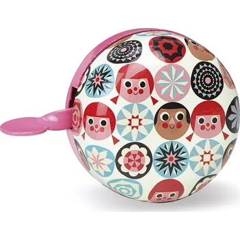 Zvonek na kolo Vilac Zvonek na kolo 1ks bílý s kolečky