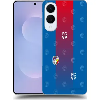 Pouzdro na mobilní telefon Picasee silikonový průhledný obal pro Samsung Galaxy S25 Edge 5G - FC Viktoria Plzeň F