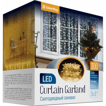 Vánoce Colorway CW-GW-300L33V 300 LED teplá bílá