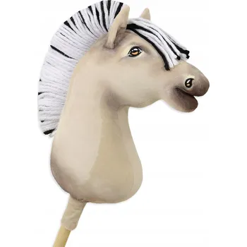 Hobby horsing Hobby Horse Velký kůň na tyči Premium - fjord koně fjordského A3