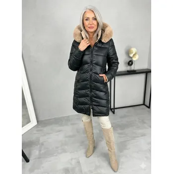 Oboustranný zimní kabát LADA černý Velikost: M