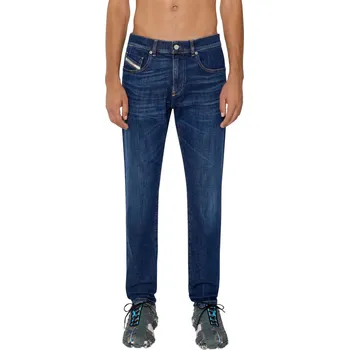 Pánské džíny DŽÍNY DIESEL 2019 D-STRUKT TROUSERS BLUE