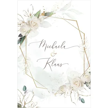 Svatební dekorace Etiketa na svatební víno 275