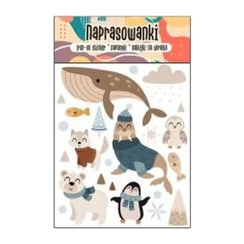 Set školních potřeb Naprasowanki Termo Naklejki na Ubrania Zwierzątka (pl, 2000, Cass film)