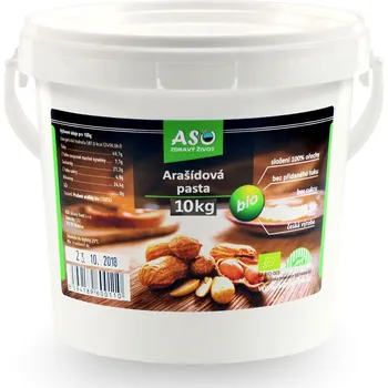 ASO - Zdravý život Arašídová pasta BIO Hmotnost: 10 kg