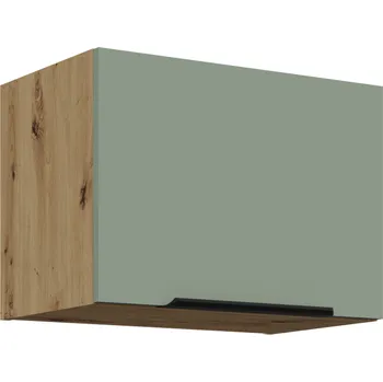 Kuchyňská skříňka 50 GU-36 1F, Horní kuchyňská skříňka nad digestoř Aria aquamarine/artisan
