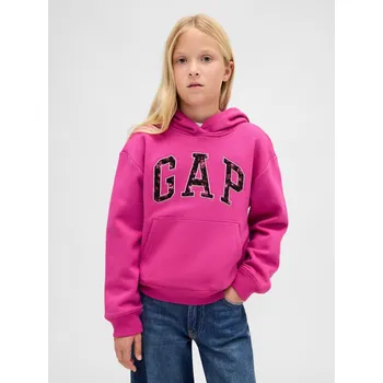 Dívčí oblečení GAP Dívčí Dětská mikina s logem Gap Růžová M (2966771)