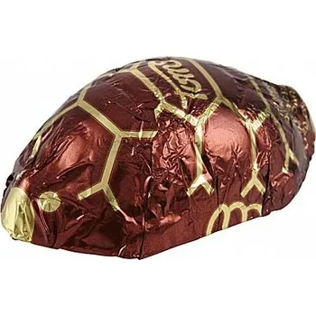 Čokoláda Toms Turtles hořká čokoláda plněná rumovým krémem a karamelem 28 g