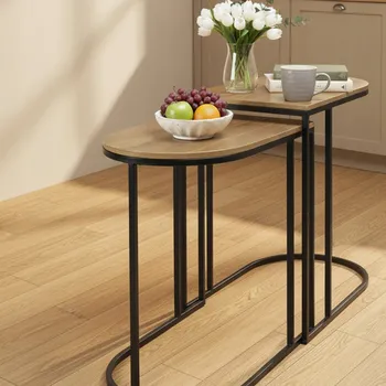 Konferenční stolek Sada dvou odkládacích stolků "Tandem".