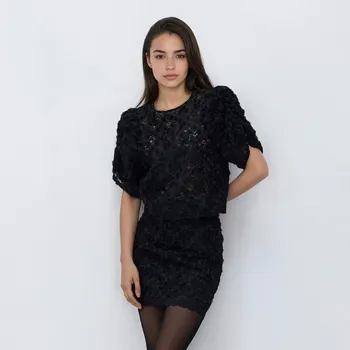 Dámská sukně Reserved - Mini sukně - černý - 040HW-99X - 040HW-99X-XL