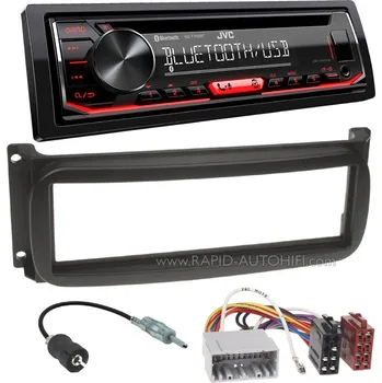 Autorádio Autorádio JEEP Cherokee 2002-2007 JVC KD-T702BT Bluetooth s instalační sadou