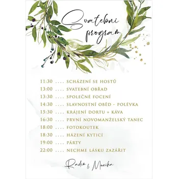 Svatební harmonogram 259