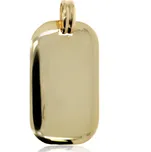 Zlatnictví Helios Zlatá hladká destička