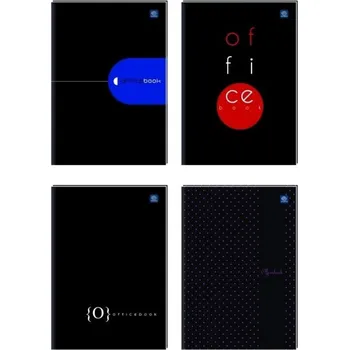 Sešit A4 s mřížkou, školní potřeby, dětský sešit Interdruk, 160 listů