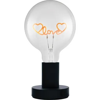Lampička LEDVANCE Žárovka LED 1,2W E27 VINTAGE 1906 LOVE se stojanem