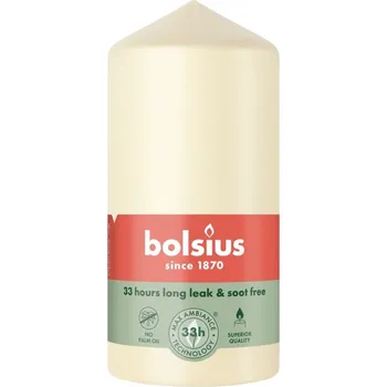 Svíčka Bolsius Válec 58x120 Soft Pearl svíčka, sl.kost 233 gram