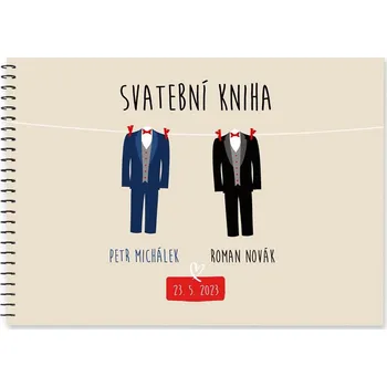 Svatební dekorace Svatební kniha 206