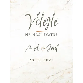 Svatební dekorace Vítací cedule 318