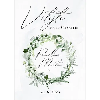 Svatební dekorace Vítací cedule 287