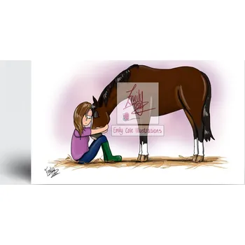 Pohlednice ‘I’m here’ od Emily Cole